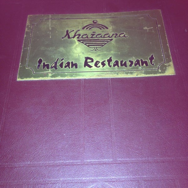 Photo taken at Khazaana Indian Restaurant by маша Ш. on 1/26/2013