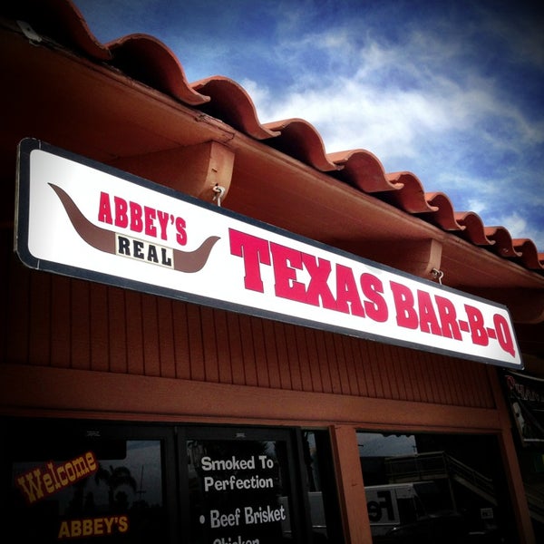 Photo taken at Abbey&#39;s Real Texas BBQ by Randy B. on 2/18/2013