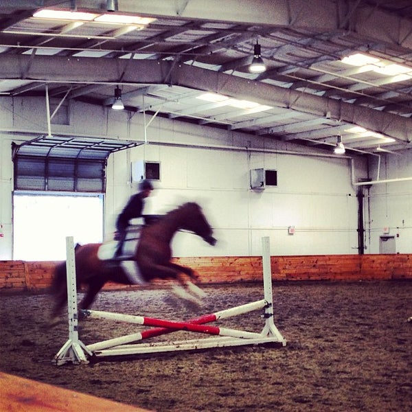 Photo taken at Bergen County Equestrian Center by Natalia Q. on 4/17/2013