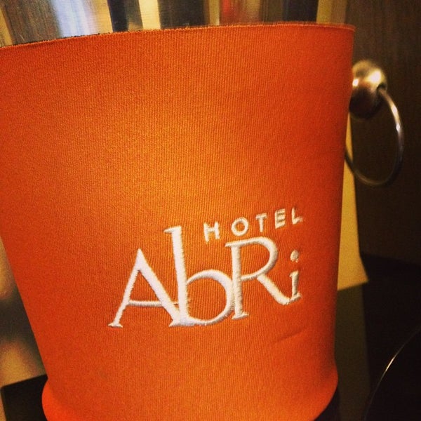 Photo taken at Hotel Abri by Jenn L. on 9/25/2014