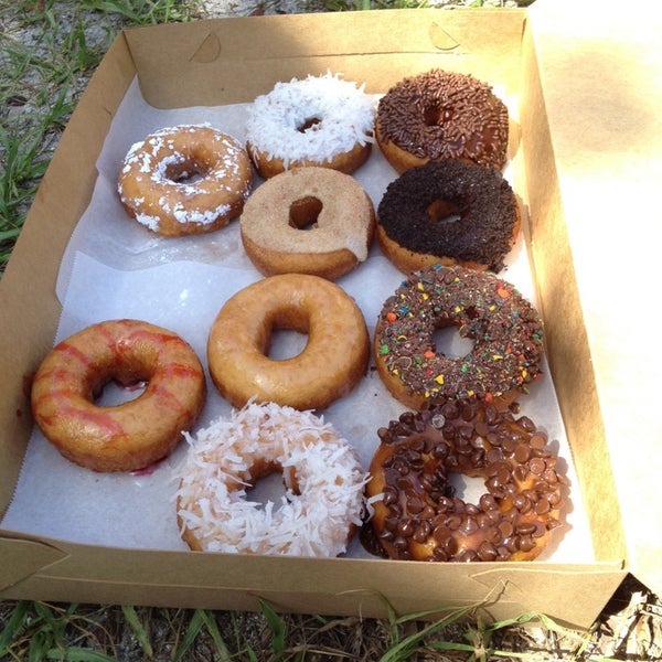 Photo taken at Anna Maria Donuts by Anna B. on 7/4/2014
