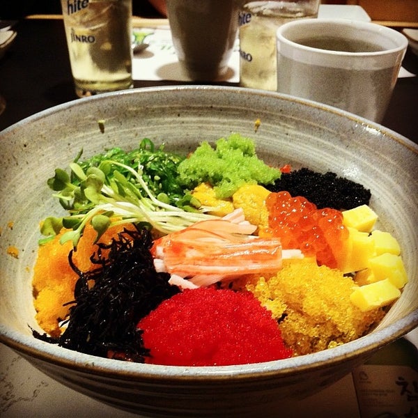 Photo taken at A-won Japanese Restaurant by Natsuko E. on 11/20/2013