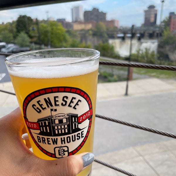 Photo taken at The Genesee Brew House by Leianne Kindred P. on 10/8/2021
