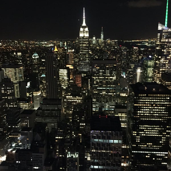 Photo taken at Top of the Rock Observation Deck by Leianne Kindred P. on 8/31/2016