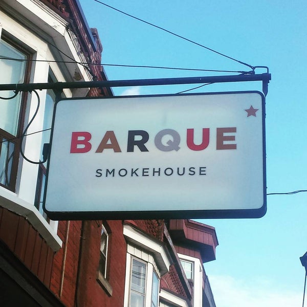 Photo taken at Barque Smokehouse by Justin R. on 7/11/2015