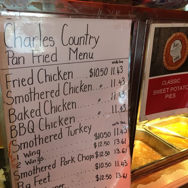 Photo taken at Charles&#39; Country Pan Fried Chicken by Gene R. on 8/26/2016
