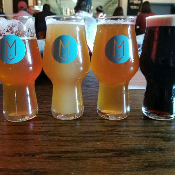 Photo taken at Maplewood Brewery &amp; Distillery by Anthony D. on 2/25/2018
