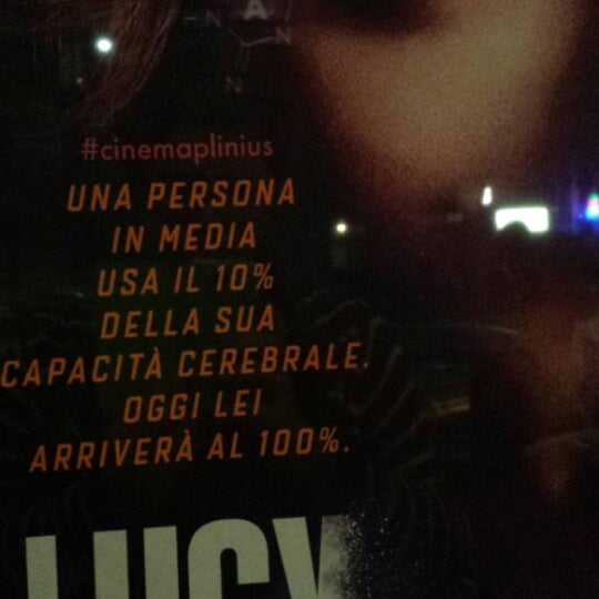 Foto tirada no(a) Cinema Plinius Multisala por Chiara Gemma S. em 9/27/2014