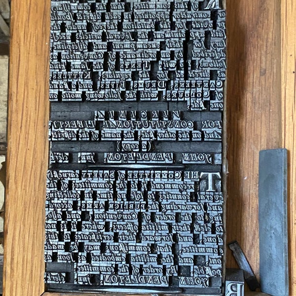 Colonial Printing Office - Historic Williamsburg - 1 tip