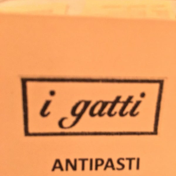 Photo taken at I Gatti Restaurant by Jason K. on 2/22/2019