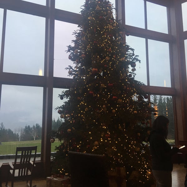 Photo taken at Skamania Lodge by Lyn G. on 12/16/2018