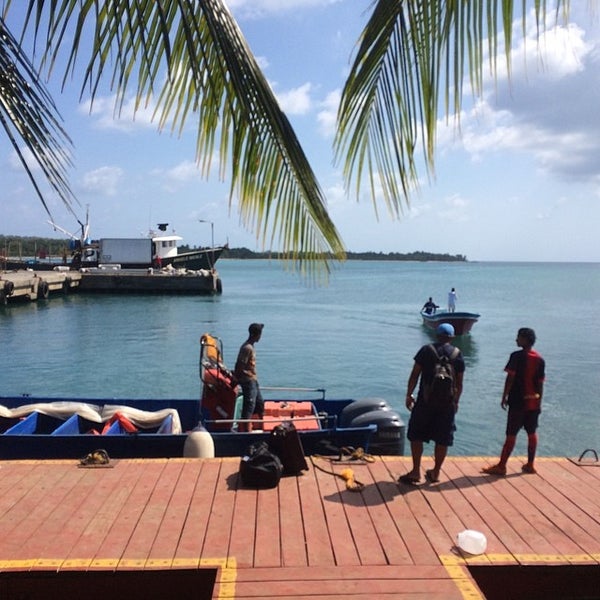 Panga to Little Corn Island