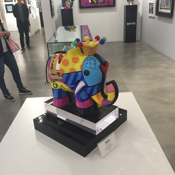 Photo taken at Britto Central Gallery by Becky F. on 2/15/2016