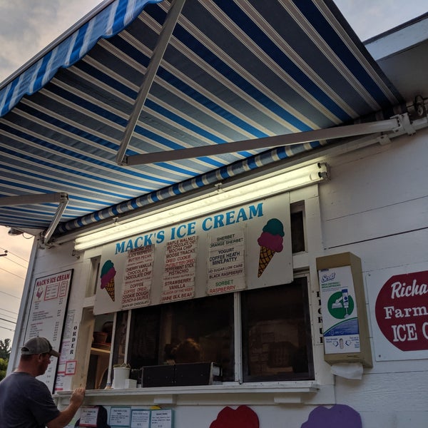 Photo taken at Mack&#39;s Ice Cream by Matt E. on 7/28/2019