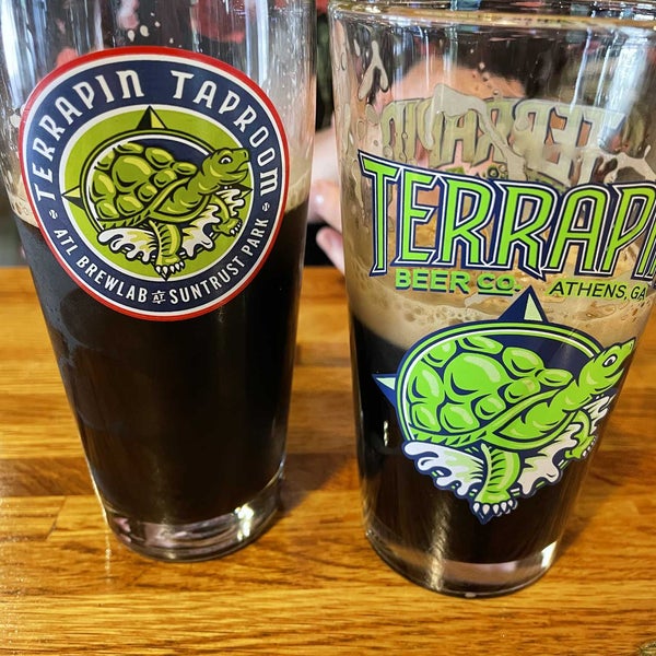 Photo taken at Terrapin Beer Co. by Ryan F. on 4/14/2022