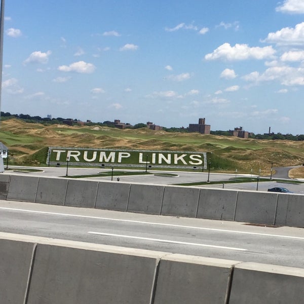 Photo taken at Trump Golf Links at Ferry Point by Jimmy F. on 6/22/2016