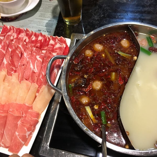 Photo taken at Happy Lamb Hot Pot, Dublin 快乐小羊 by Yui on 2/22/2016