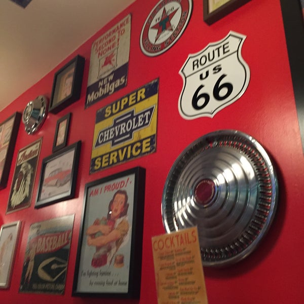 Photo taken at Bernie&#39;s Diner by Alex A. on 4/28/2015