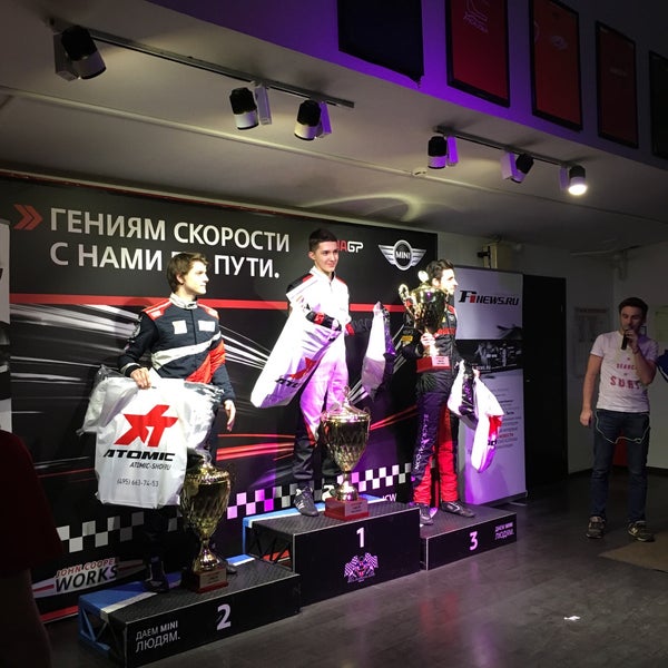 2/25/2016 tarihinde Vladislava  P.ziyaretçi tarafından Картинг-центр Arena GP'de çekilen fotoğraf