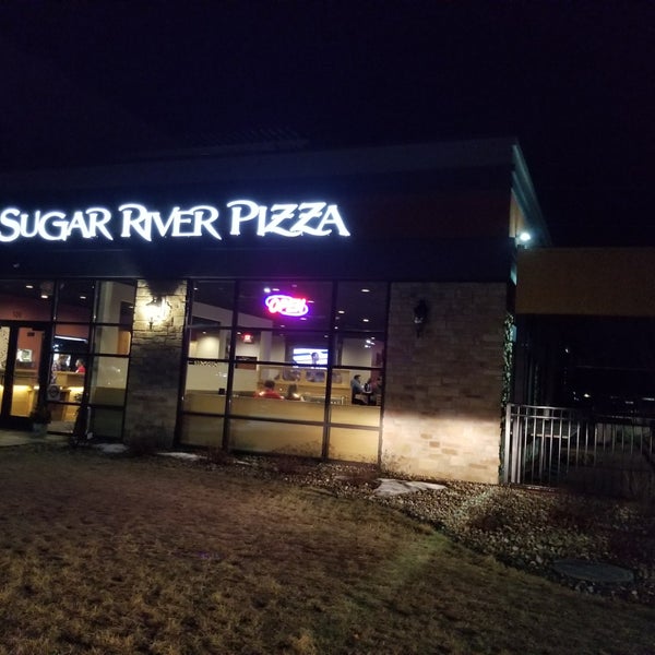 Photo taken at Sugar River Pizza by Joey R. on 1/27/2018