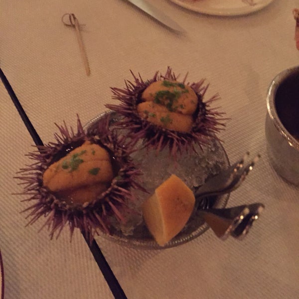 The sea urchin is pricy but epic.