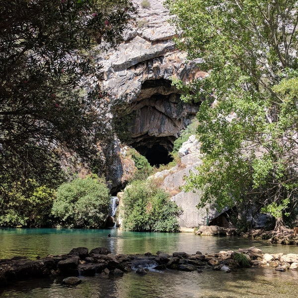 Photo taken at Cueva del Gato by Simon C. on 9/1/2017