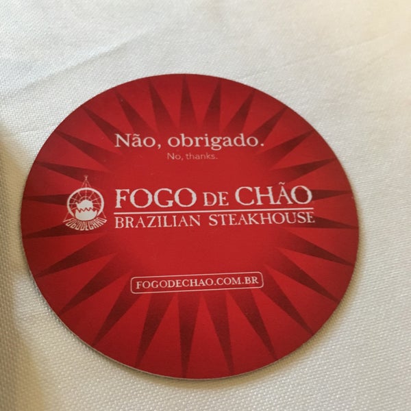 Das Foto wurde bei Fogo de Chão von Lucivaldo C. am 5/31/2017 aufgenommen