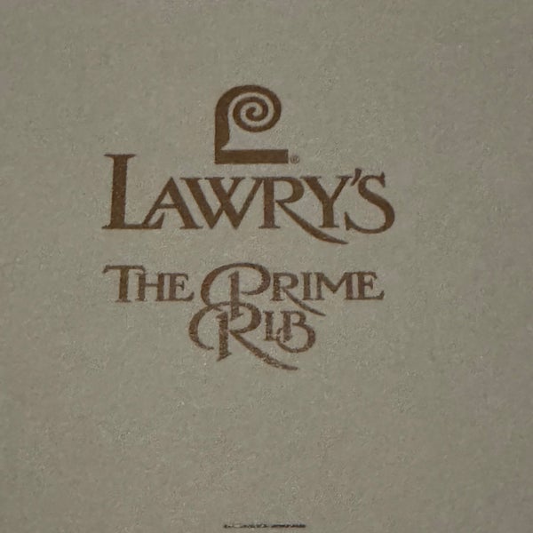 Photo taken at Lawry&#39;s The Prime Rib by Lo T. on 3/11/2024