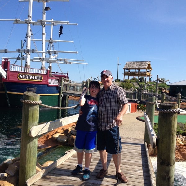 Photo taken at Mutiny Bay Adventure Golf by Jessica H. on 7/7/2014