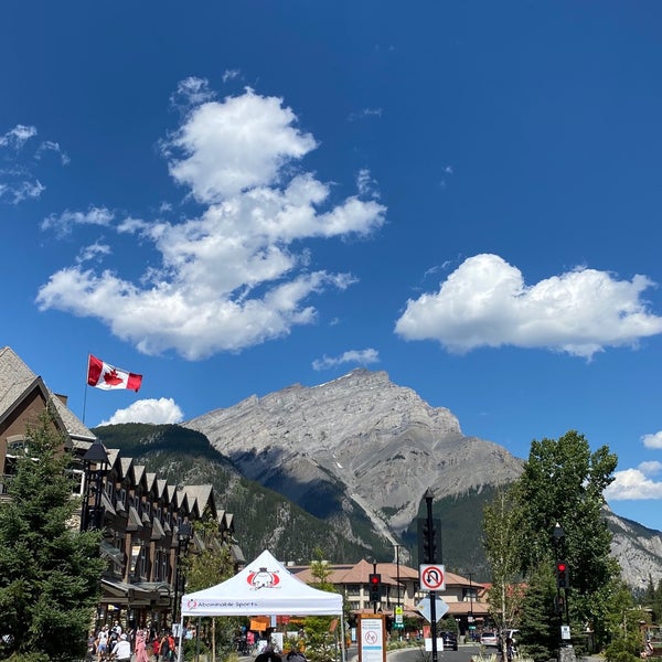 Photo taken at Town of Banff by Casey L. on 8/18/2020