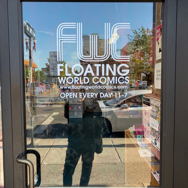 Photo taken at Floating World Comics by Casey L. on 8/13/2019