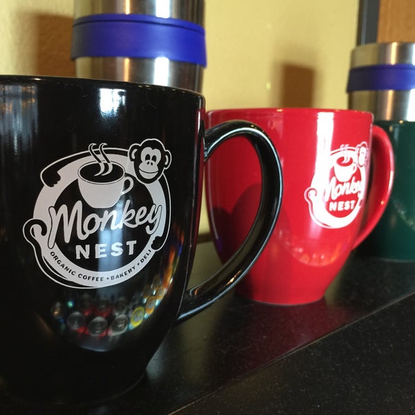 Photo taken at Monkey Nest Coffee by Casey L. on 3/18/2015