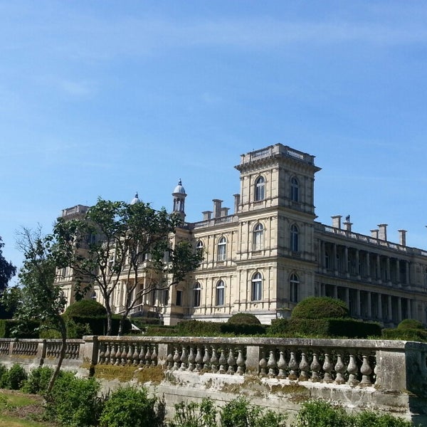 Photo taken at Château de Ferrières by e on 7/14/2013