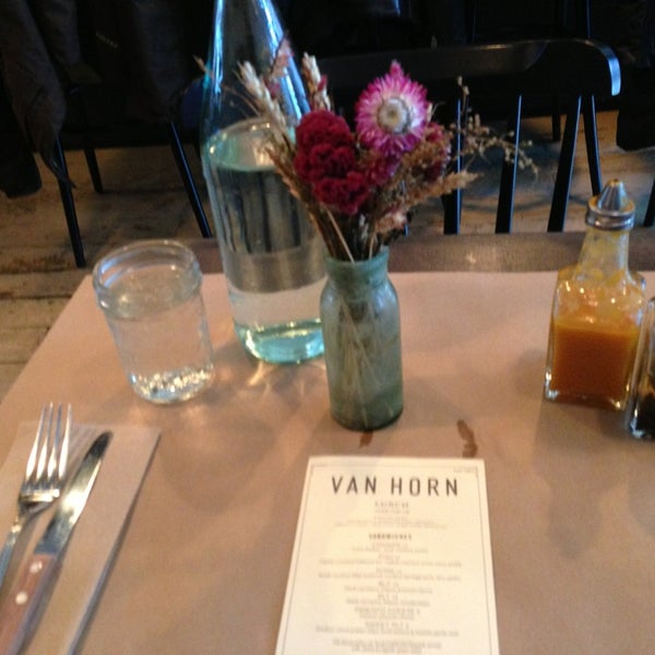 Photo taken at Van Horn Restaurant by Gaby F. on 3/23/2013
