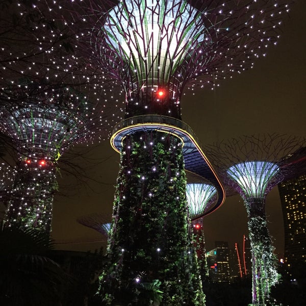 Photo taken at Gardens by the Bay by Nfariza F. on 8/7/2015