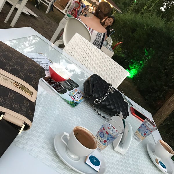 Photo taken at Çam 6 - Restaurant &amp; Cafe by Nergis G. on 7/15/2018