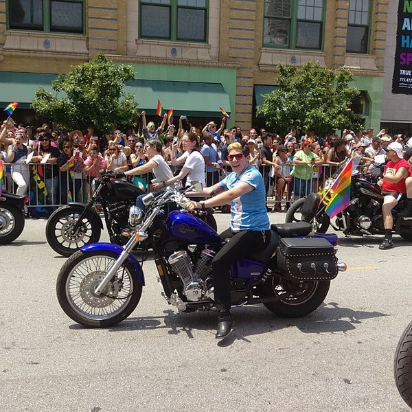 Das Foto wurde bei Chicago Pride Parade von Chrisito am 6/29/2015 aufgenommen