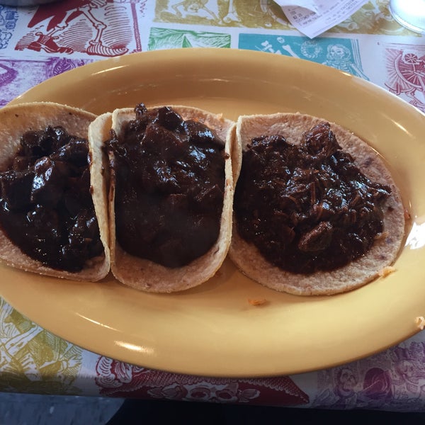 Mole here is incredible — try the mole negro in particular. Rich and delicious.