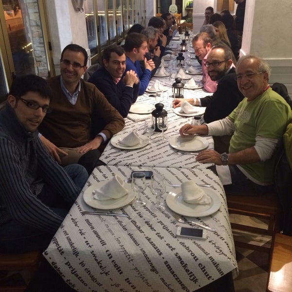 Photo taken at Restaurante Il Borsalino by Alejandro P. on 2/19/2015