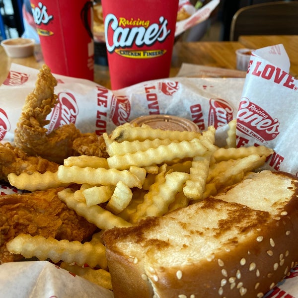 Photo taken at Raising Cane&#39;s Chicken Fingers by Nancy F. on 9/12/2021