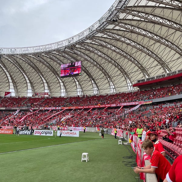 Photo taken at Beira-Rio Stadium by Filipe L. on 3/19/2022