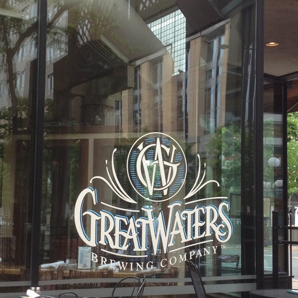 Photo taken at Great Waters Brewing Company by Greg O. on 6/7/2013