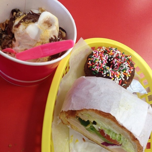 Pam's Donuts and Frozen Yogurt Donut Shop