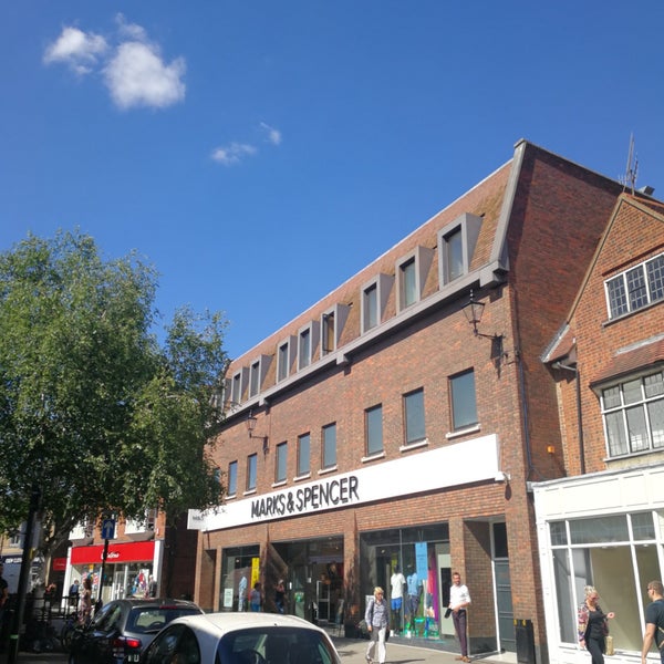 Marks Spencer Department Store In Bishops Stortford