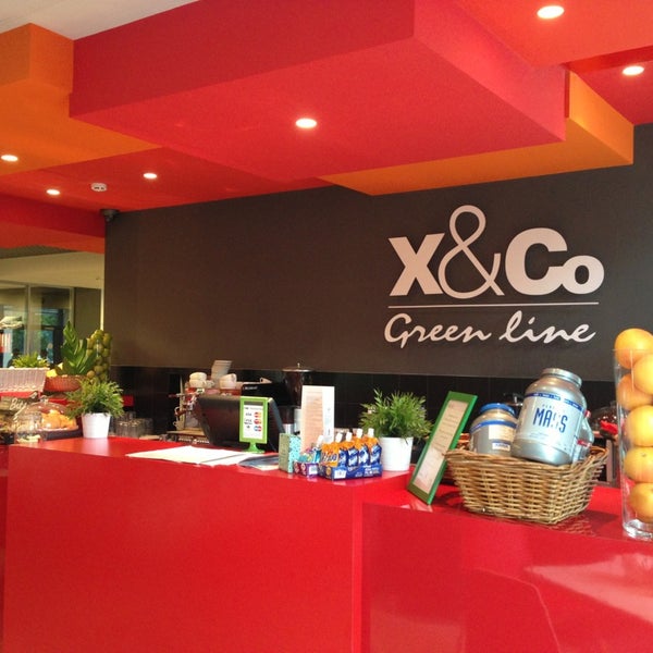 Greenline x&co кафе.