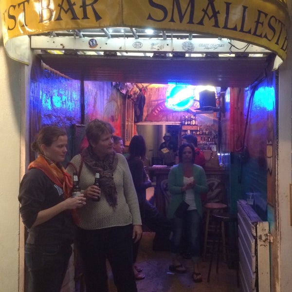 Photo taken at Smallest Bar by Chris R. on 1/26/2015