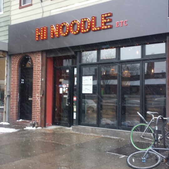 Photo taken at Hi Noodle Etc by Richard T. on 1/25/2014