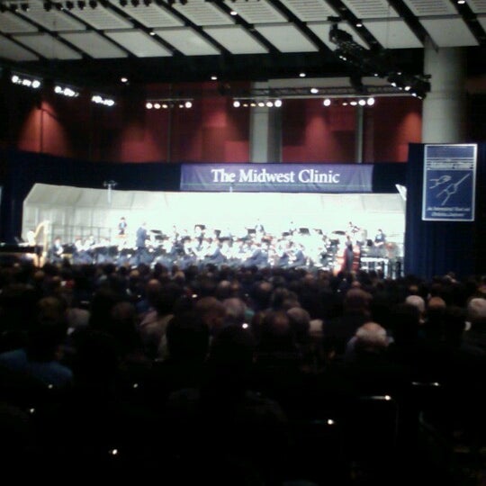 Foto tirada no(a) Midwest Clinic International Band, Orchestra and Music Conference por Ralph P. em 12/22/2012