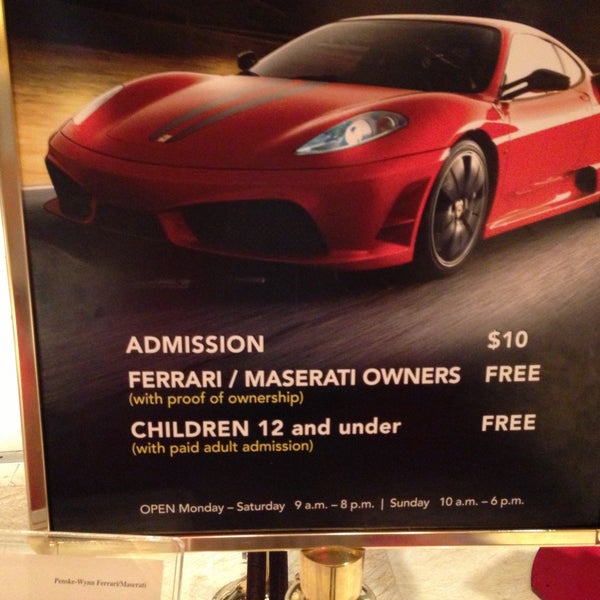 Foto diambil di Ferrari Maserati Showroom and Dealership oleh Greg L. pada 4/21/2013