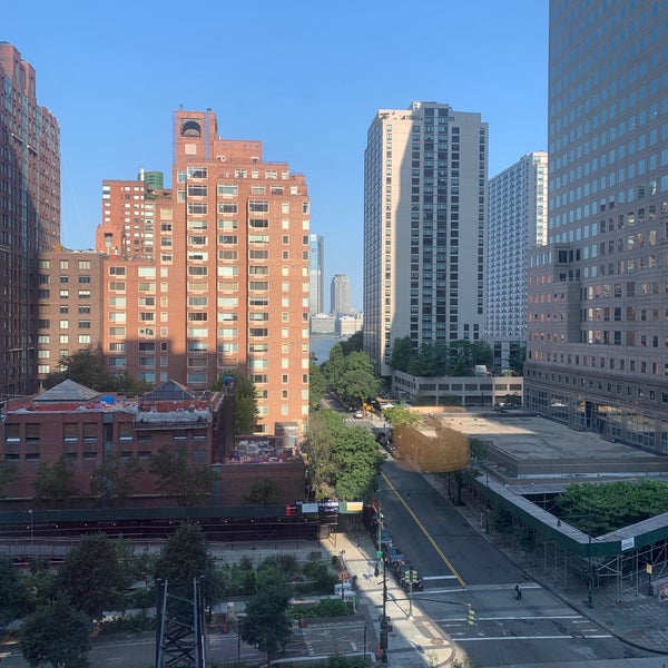 Photo taken at New York Marriott Downtown by Bitch N. on 7/28/2019